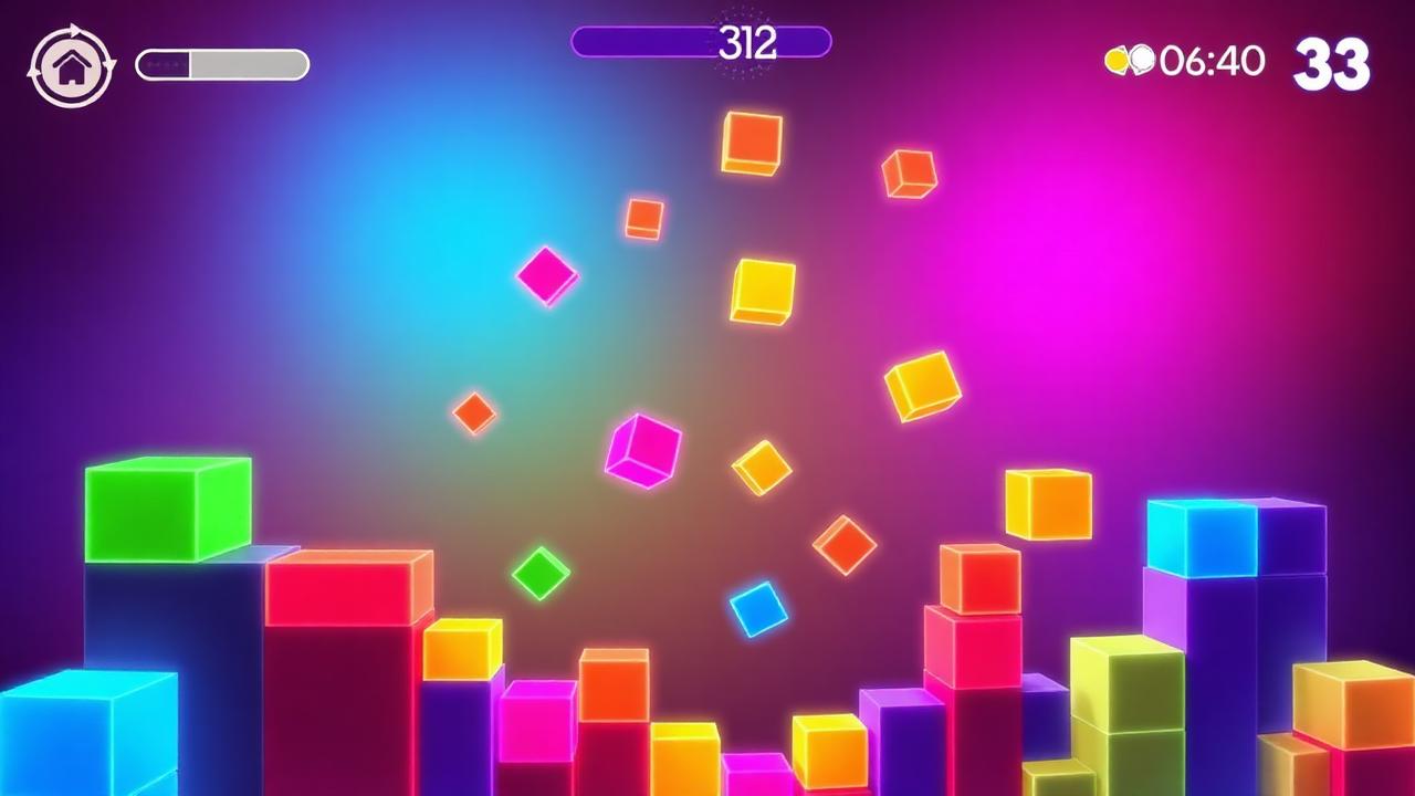 Block Juggle gameplay hero